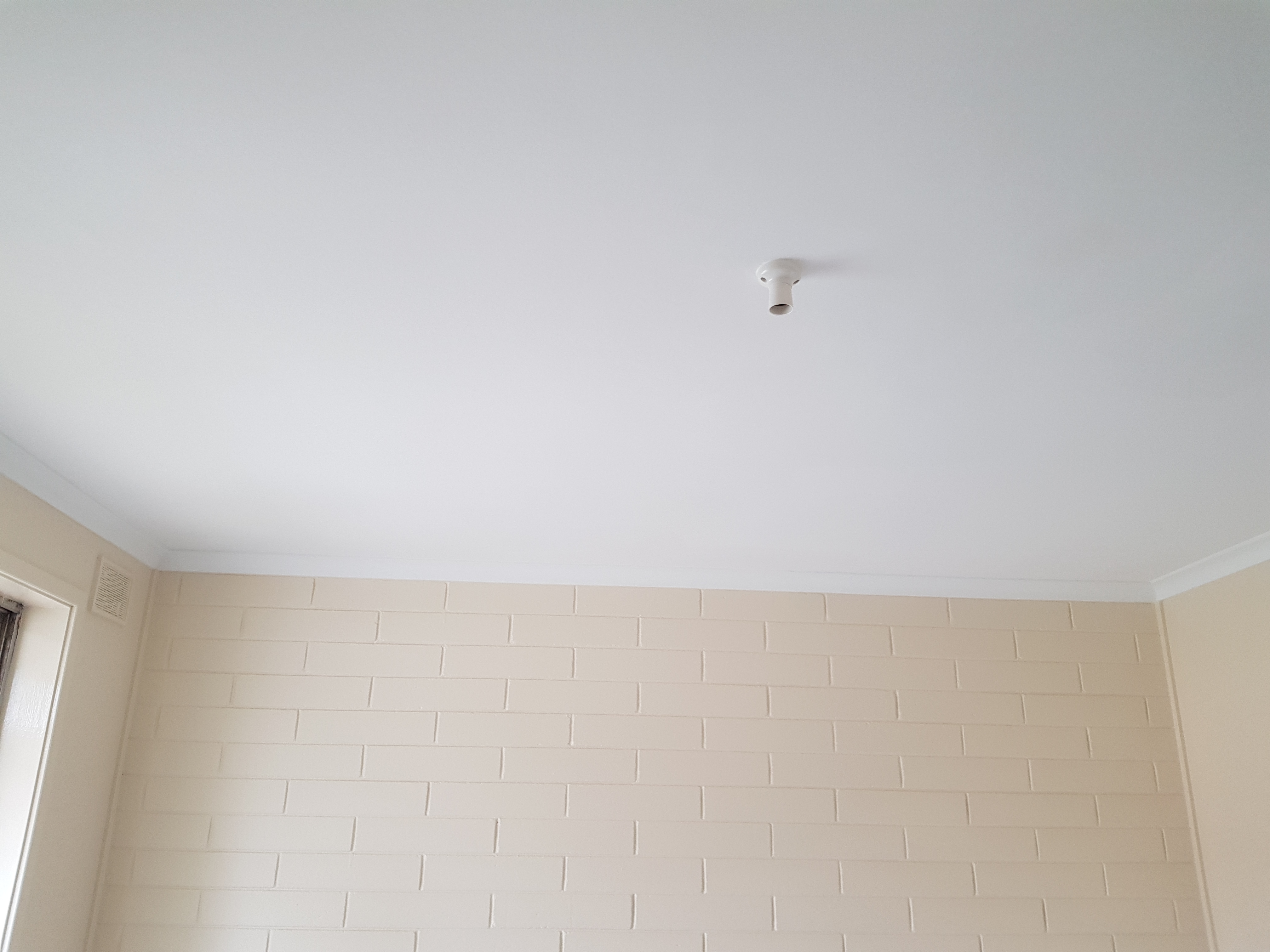 Residential peeling ceiling after in Perth