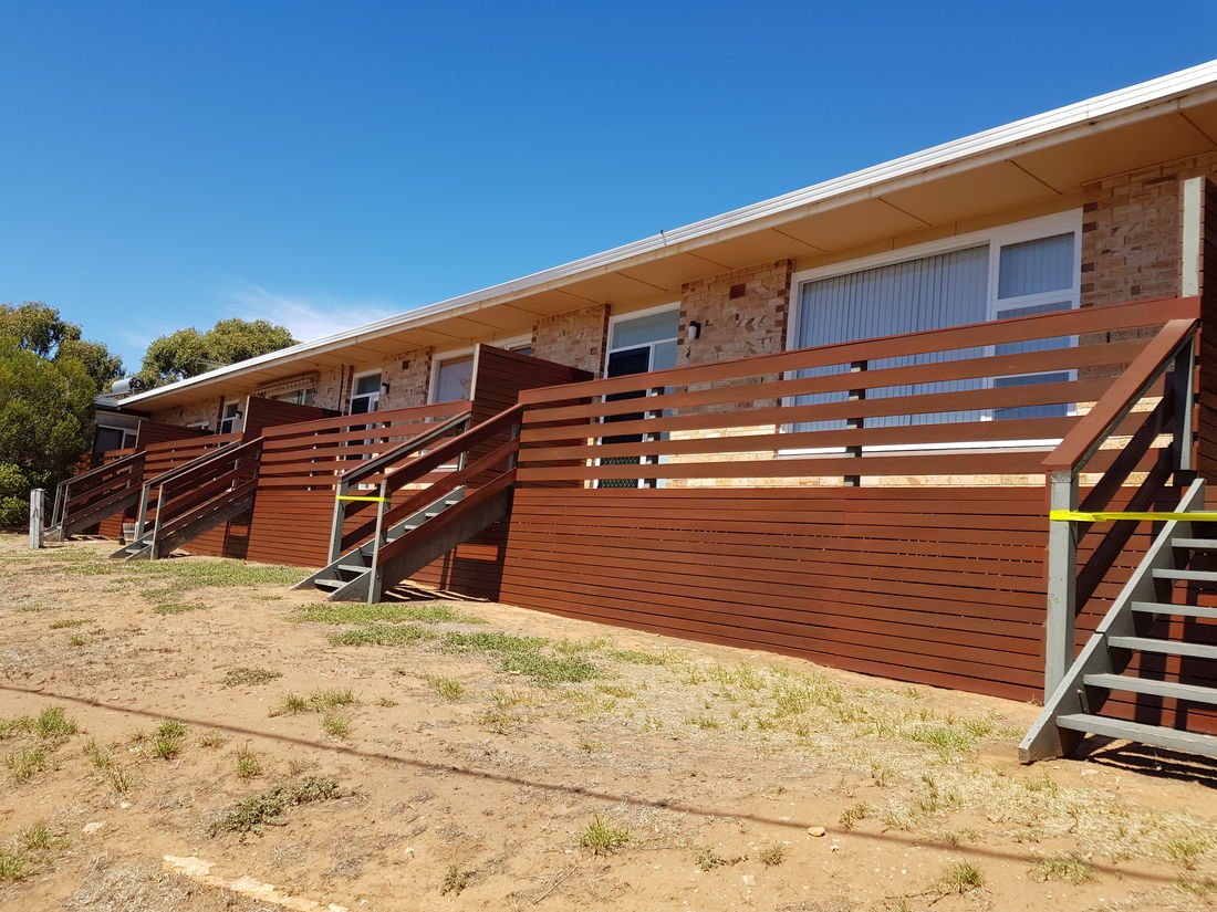 Residential timber deck staining in Perth